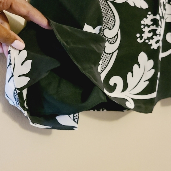 Nygard Collection | Vintage 100% Silk A-Line Skirt (Size 12) - Picture 6 of 10